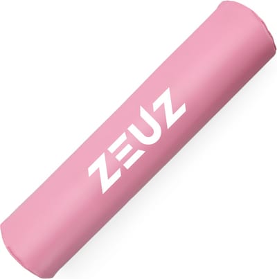ZEUZ Barbell Pad – Squat & Hip Thrust - Fitness – Halter Kussen & Nekbeschermer – Roze