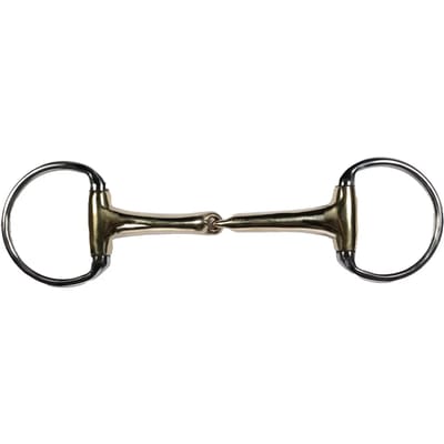 Olijfbit voor paarden HKM Soft Contact 14 mm