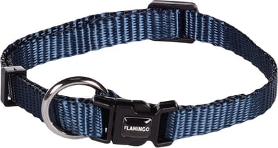 Flamingo Ziggi - Halsband Honden - Halsband Ziggi Donkerblauw Xs 20-35cm 10mm - 1st - 134619 - 1st
