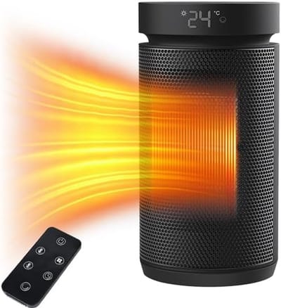 Keramische Ventilatorkachel met 2000W Vermogen en Timer