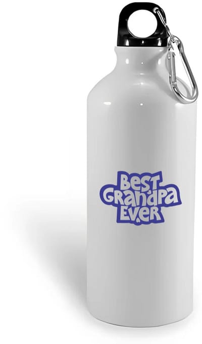 Hacebo® - best granpa ever waterfles - Opa - opa - cadeautje - kado - beste ooit - water fles - 400ML