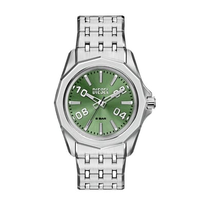 Diesel DZ2237 Mannen Horloge 44 mm Zilverkleurig