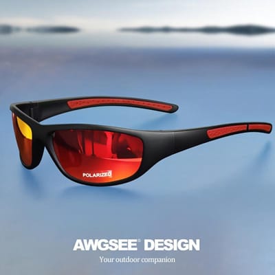Buitensport Brillen Fiets Visors Fietsbrillen Anti-UV Zonnebrillen HD Anti-Reflectie Lenzen rood