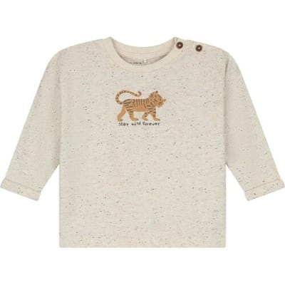 Prénatal peuter shirt Soft Ecru 74 heren