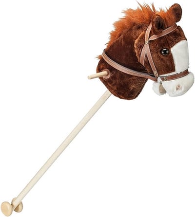 Johntoy Stokpaard Met Geluid Bruin