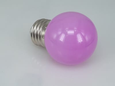 10x Ledlamp Paars gekleurd, voor speciale gelegenheden creëert u een prachtige sfeer