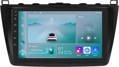 Autoradio met bluetooth - Carplay - Voor Mazda 6 (2007-2012) - Geschikt voor Apple en Android - Stereo - Navigatie - Navigatiesysteem auto - 1GB 32GB