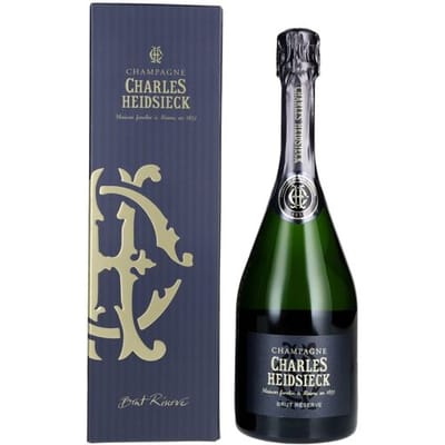 Charles Heidsieck Brut Réserve 12% Vol. 0,75l in geschenkverpakking