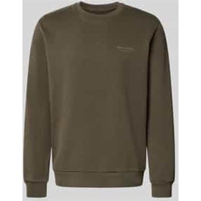 regular fit sweatshirt van puur katoen