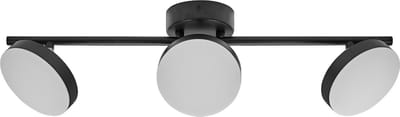 LEDVANCE Decor Spot Moon Lamp zwart, 3 verstelbare lampkoppen, 16 W, 840 lm, 3000 K, metalen behuizing, functioneel en minimalistisch ontwerp, eenvoudige montage, LED niet vervangbaar