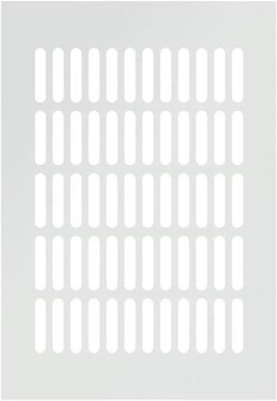 Ventilatierooster - Ontluchter - Kast Ventilatie - Aluminium Legering - 200x600mm - Mat