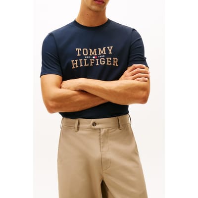 Tommy Hilfiger Icon Interlock Tee Desert Sky Taglia: S | Pantaloni chino Outlet | Uomo