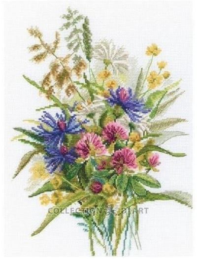 Borduurpakket Charme van zomerkruiden