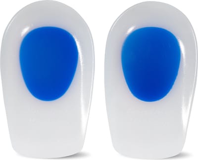 Hielspoor zooltjes - Inlegzooltjes - Steunzooltjes - Achillespees Zolen - Unisex Gelzolen voor de Hielen - Maat 35-40