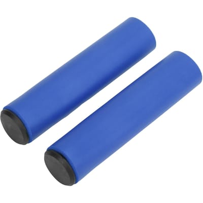 30g 1 Paar Lichtgewicht Siliconen Stuurhoes voor MTB Anti-Slip Schuim Stuurhoes Blauw blue