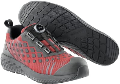 Mascot Footwear Customized Veiligheidsschoenen laag F0650-704 - herfstrood/zwart - 39