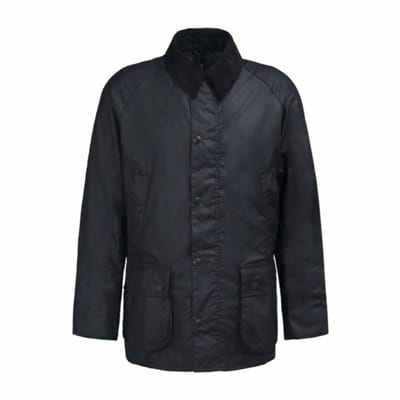Barbour Barbour ashby wax jacket - black classic