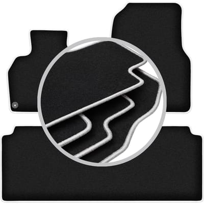 CARLUX-SILVER automatten voor: Renault Espace IV minivan (2002-2014)