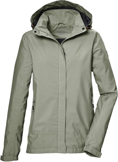 Killtec KOS 51 Women Jacket - Outdoorjas - Dames - Light Sage - Maat 40