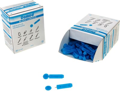 Romed Bloedlancetten (100 stuks) Romed