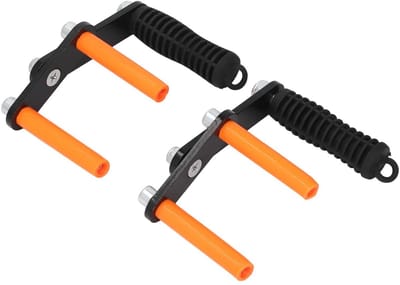 Dailygoods- Paneelhendel 115 Kg Draagbelasting - Ergonomisch Ontwerp - 53 Mm Opening - Met Twee Klemmen - Voor Het Tillen Van Grote Planken - Robuuste Constructie - Paneeldrager