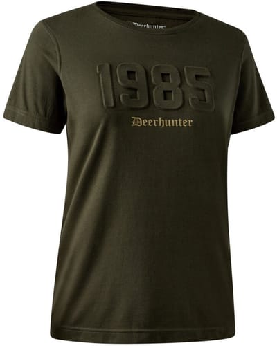 Deerhunter Dames Jubilee timber T-shirt Outdoor T-shirt Skandinavisch T-shirt maat 36