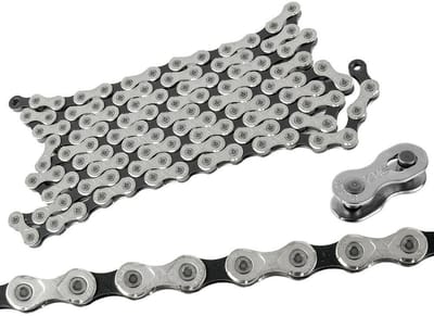 KMC X10 Ketting 10-Speed ​​Zilver-Zwart met Snel schakelen