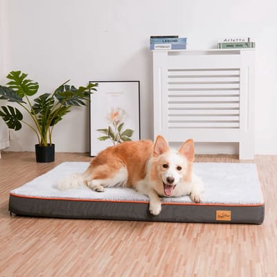 Venzor - Orthopedisch Hondenbed - Maat L – Memory Foam – Waterdicht & Wasbare Hoes – Anti‑Slip – Comfort Bed voor Grote Honden
