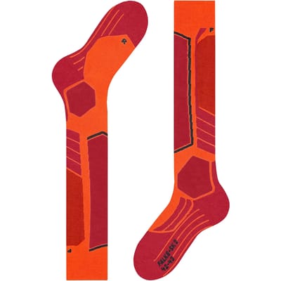 FALKE SK2 warm dik wol functioneel materiaal skisokken heren orange - maat 39-41