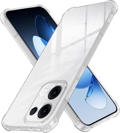 Transparant Hoesje Geschikt voor Oppo Reno 13 | Schokbestendig TPU | Back Cover | Dun | Flexibel | Shockproof | Doorzichtig