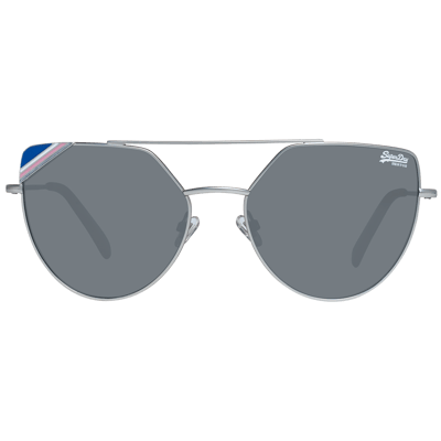 Superdry SDS Mikki 002 Zonnebril - Dames - Heren - Zilverkleurig