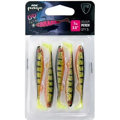 Lokvogels Fox Rage Slick Shad UV 5" (x4)