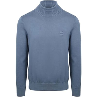 BOSS Coltrui Akiro Open Blauw - Maat L - Heren - Pullovers