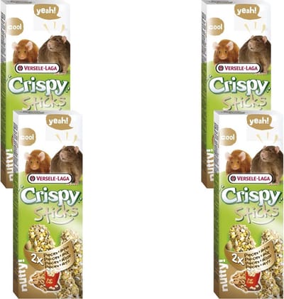 Versele-Laga Crispy Sticks Rat&Muis - Knaagdiersnack - 4 x Popcorn 2x55 g