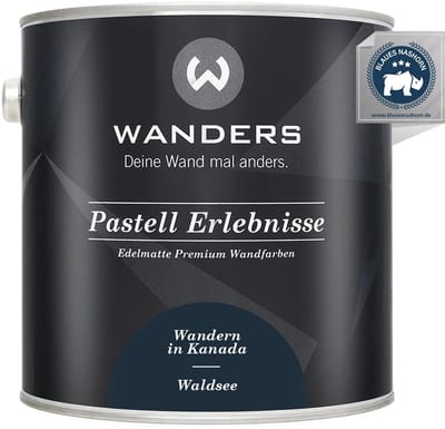 Wanders Muurverf - Edelmatte Krijtverf voor Hout en Meubels - Donker Blauwgrijs - 2,5L