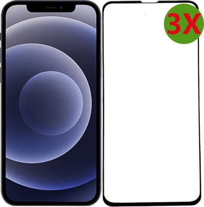 IPhone 14 PRO Temperde glas voor iPhone 14 PRO Screenprotector bescherming Full cover glas D10 geschikt geschikt voor IPhone 14 PRO- 3 stuks