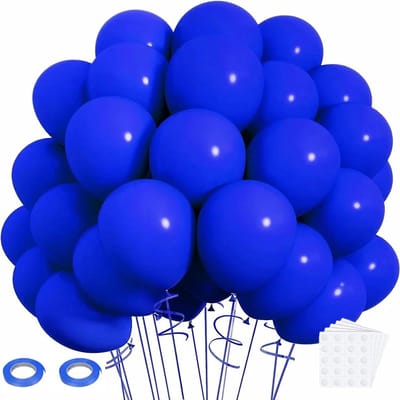 Latex Ballonnen Blauw 120pcs - 30 cm - Hoge kwaliteit - Perfect voor feestdecoratie - ShopVlot