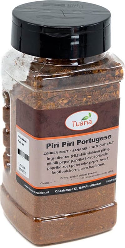Tuana Kruiden - Piri Piri Portugese Kruidenmix - Strooibus 140 Gram - Tuanashop - MP-P-0028