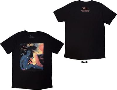 David Gilmour - Luck & Strange London 2 Heren T-shirt - S - Zwart