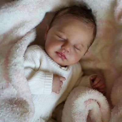 Realistische Babypop - Levensgroot Speelgoedkind - Kind Ontwikkeling - Volledig Vinyl Lichaam - 50 cm - Niet gespecificeerd
