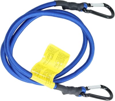 Bagagespanner - Spanband - Lading Vastzetten - Karabijnhaken - 600 mm - Blauw
