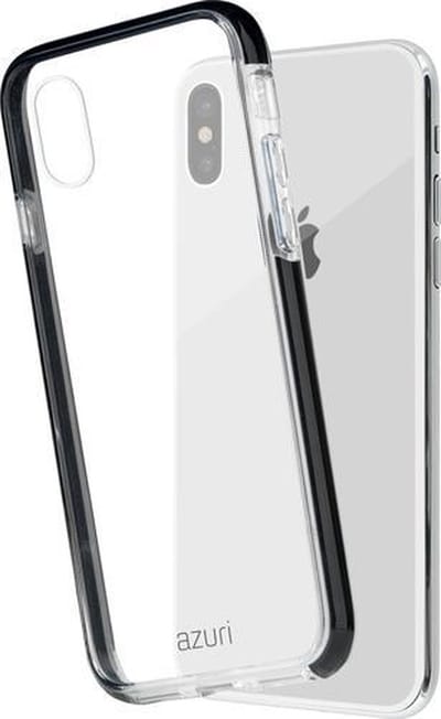 MH by Azuri flexible bumpercover - zwart - voor iPhone Xs Max