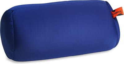 Cuddlebug kussen - Blauw - Nekkussen (reizen) - 31 x 17 cm Maat M - R pet - Wasbaar - Incl. draagtasje