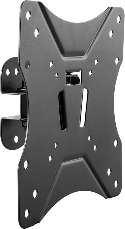 RICOO TV Monitor Wall Mount Swivel Tilting Flat for 23-42 inch, Universal TV Mount S7122, TV Bracket for Wall, Wall Mount TV 32 inch, up to 25 kg, max. VESA 200x200mm