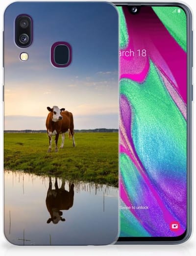 Samsung Galaxy A40 TPU Hoesje Koe
