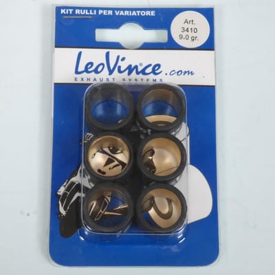 Galet rouleau de variateur Leovince pour Scooter Piaggio 300 Beverly Ie Abs Euro4 2016 à 2019 21x17 9Grs Neuf