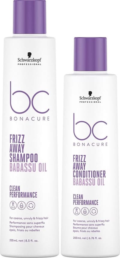 Schwarzkopf - Bonacure Frizz Away Care Set - 250+200ml
