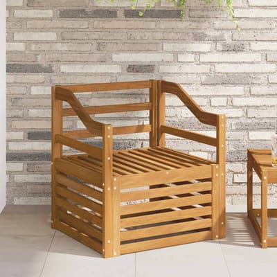 vidaXL - Buiten - bank - set - Massief - Acacia - Hout