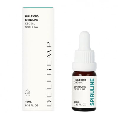 CBD Olie met Spirulina – Biologisch & Full Spectrum Cannactiva 5mg. (10ml)