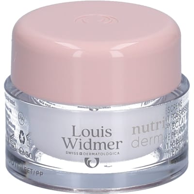 Louis Widmer Nutriderm Dagcrème Éclat Rosé UV50 Licht Geparfumeerd Crème